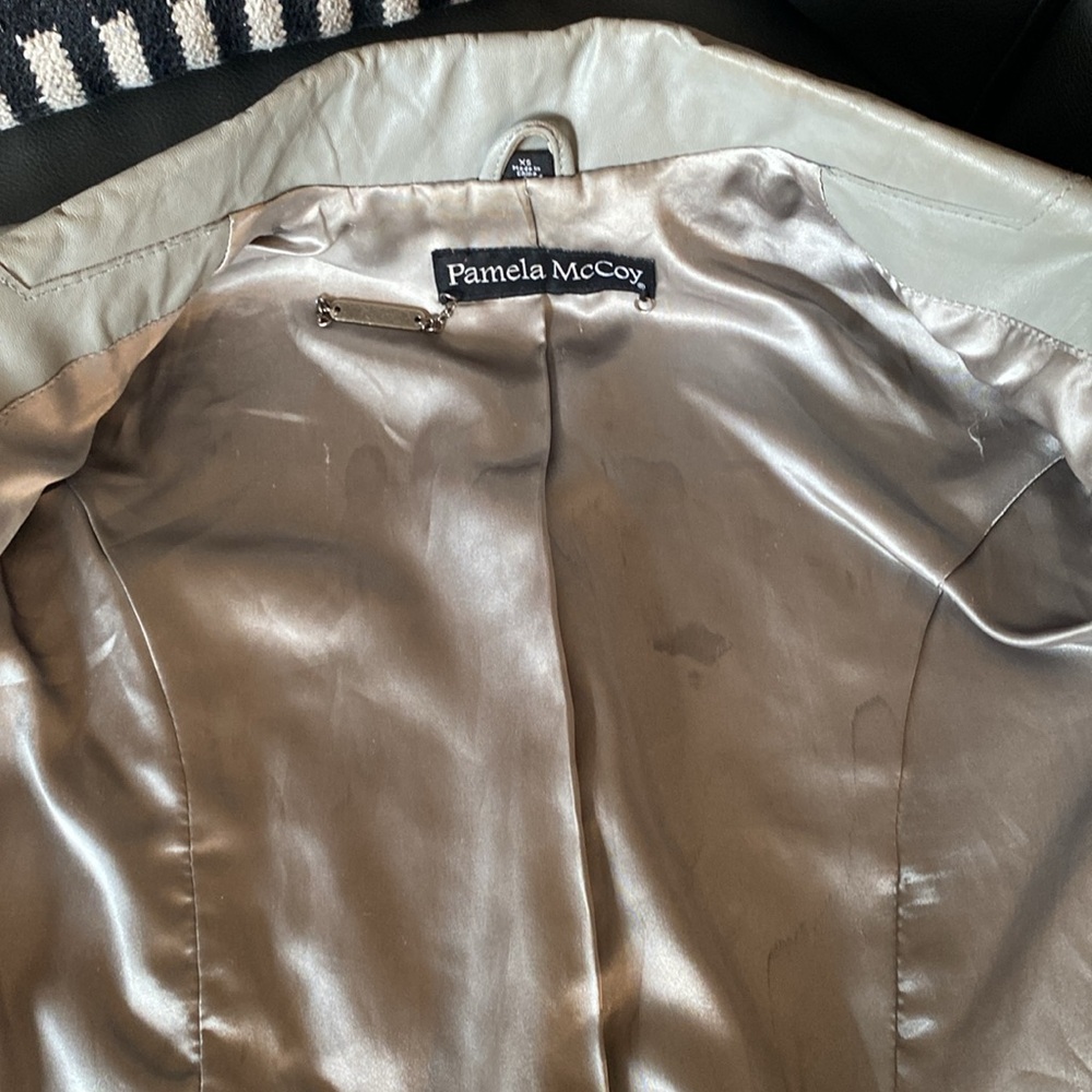Distressed Leather Jacket - Picture 6 of 10